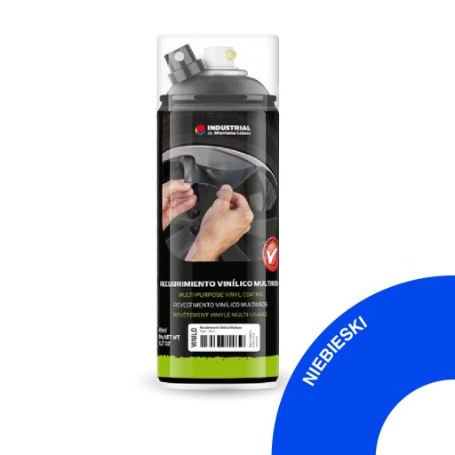 Striekacia guma, fólia - 400ml MTN modrá
