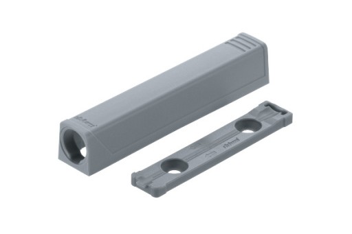BLUM 956A1201 rovný adaptér TIP-ON dlhý šedý