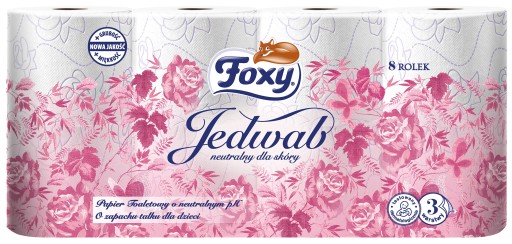 Foxy toaletný papier 3w hodváb