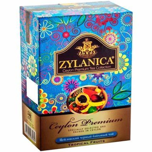 Sypaný čaj s tropickým ovocím ZYLANICA BLACK TEA TROPICAL 100g