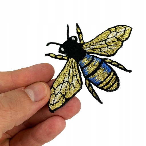 Motýlik FLY gold Bee Insect TERMO patch