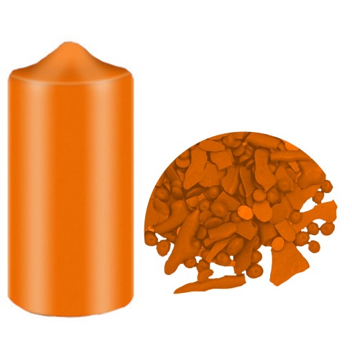 Parafínové farbivo na sviečky, ORANŽOVÁ farba