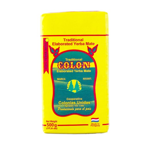 Yerba Mate Elaborada Colon Tradicional 500g 0,5kg