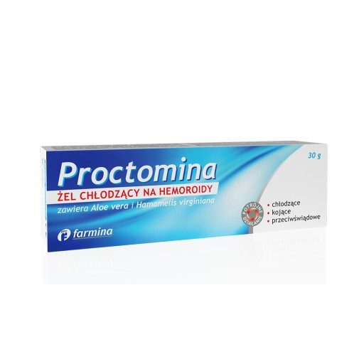 PROCTOMINA Chladivý gél na hemoroidy 30 g