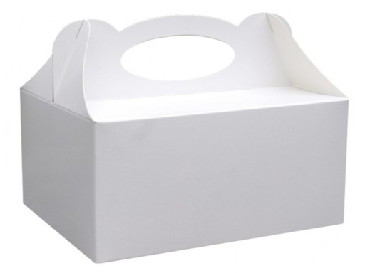 NÁDOBA NA SVADOBNÉ TORTY Biela 350g