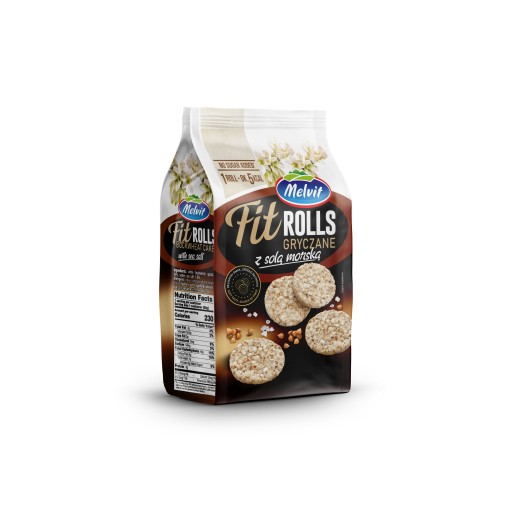 Melvit Fit Rolls pohánková s morskou soľou 60 g