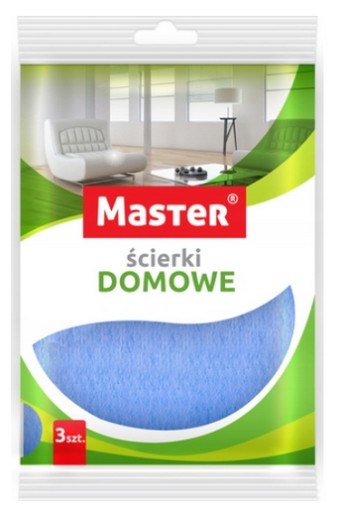 Univerzálna utierka pre domácnosť Master, 3 kusy