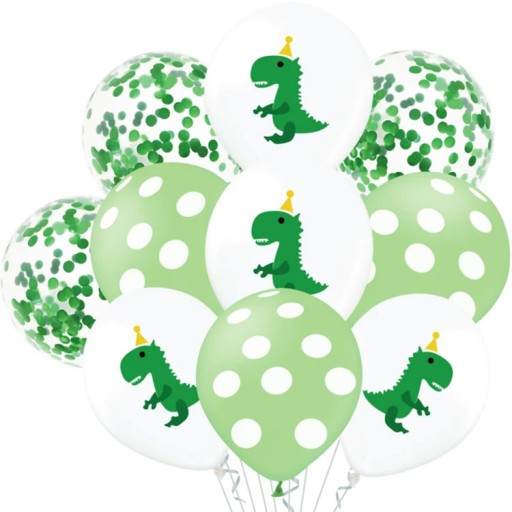 Fóliový balón DINOSAUR fólia HAPPY BIRTHDAY 1-99 narodeninová dekorácia HEL