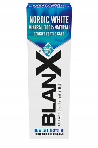 BlanX Nordic White bieliaca zubná pasta 75 ml