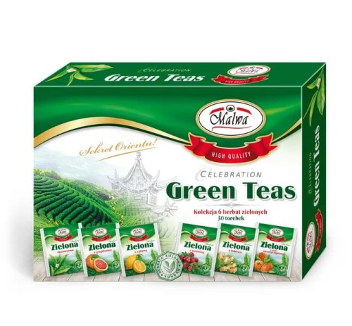 Malwa Zelený čaj Zelené čaje 60g