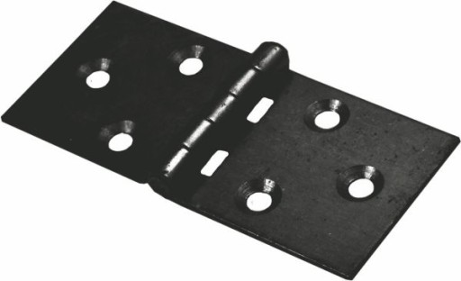 Pletený konštrukčný pánt (Z-12M) 80x40x2,0 čierny / 2 ks