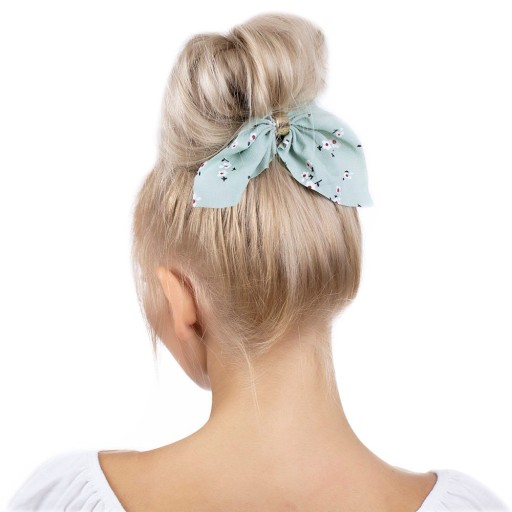 Gumička do vlasov FROTKA, šatka SCRUNCHIES, mätová