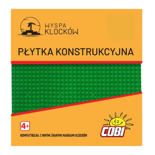 KONŠTRUKČNÁ DOSKA NA BLOKY PLACHTA 16X16 GREEN BLOCK OSTROV