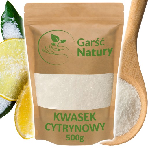 Kyselina citrónová Food Acid E330 0,5 kg PRÍRODNÁ ČISTÁ KVALITA 500 g