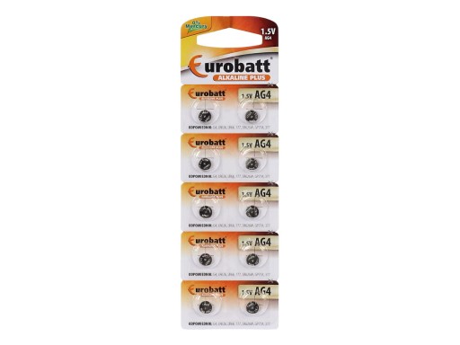BATÉRIA AG10 LR54 LR1130 V389 G10 189 SADA 10 KS