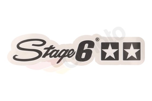 STAGE6 TUNING SKUTER MOTORKA NÁLEPKA