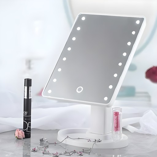 OSVETLENIE MAKEUP ZRKADLO LED ZRKADLO S NASTAVITEĽNÝM JASOM SVETLA