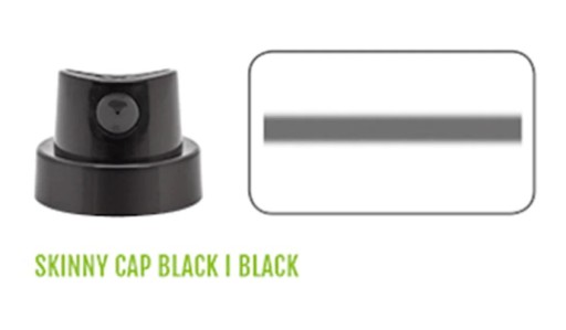 MONTANA SKINNY CAPS SKINNY CAP ČIERNA špička