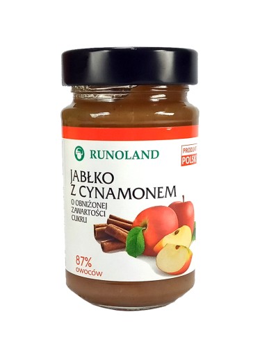 Runoland Jablko so škoricou 220 g