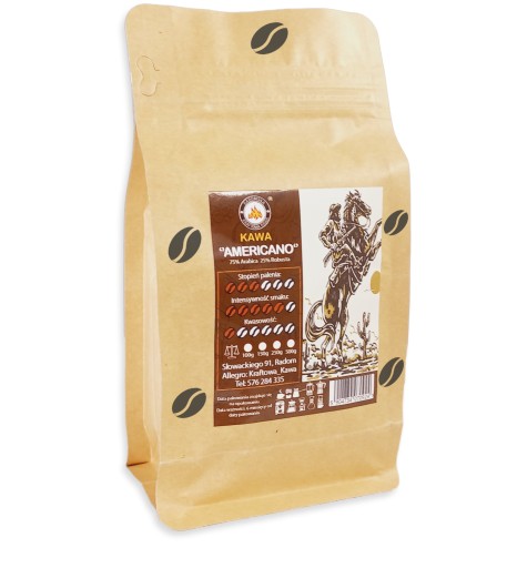 AMERICANO mletá káva 250g, ČERSTVO PRAŽENÁ 72 hod