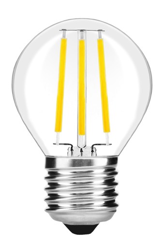 LED žiarovka 6W vlákno G45 E27 EDISON malá guľ