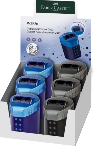 RollOn Dots dvojité strúhadlo Faber Castell