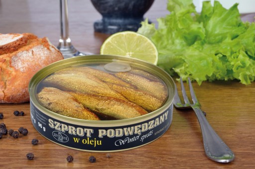 Šproty údené v oleji Juor 160 g