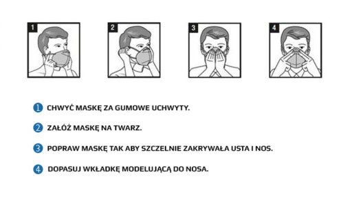 5x KN95 PROTISMOGOVÁ PROTIPRACHOVÁ MASKA