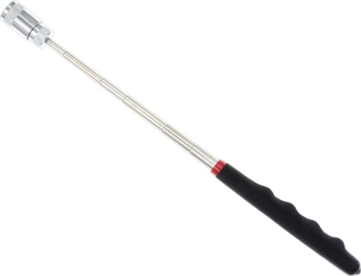 Magnetický uchopovač LED teleskopický magnet 82 cm