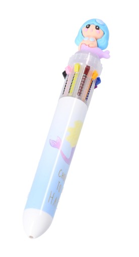 Ozdobné pero MERMAID 10 farieb 5087