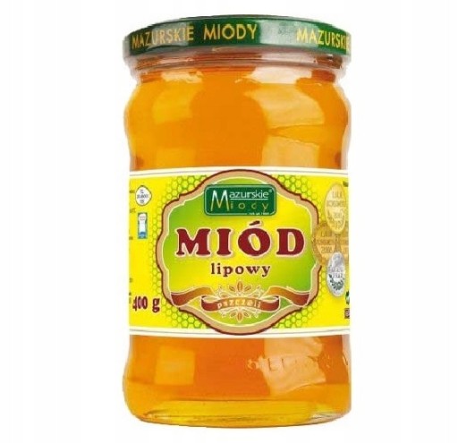 Mazurskie Miód Lipowy Med 400 g