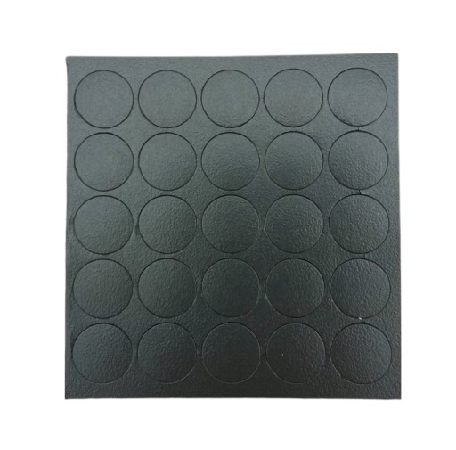 Samolepiaca čiapočka 14mm ANTRACIT 054