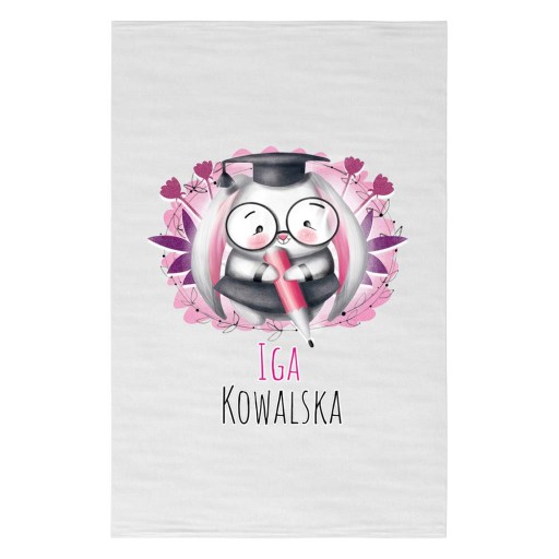 Uterák do škôlky 30x50 + Meno SHE BUNNY
