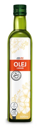 ĽANOVÝ OLEJ 500ml za studena lisovaný, čerstvý