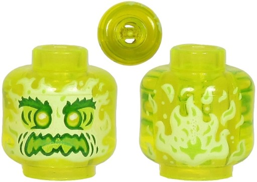 Hlava hlavy zombie ducha LEGO 28621pb0003