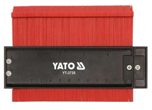 ŠABLÓNA TVAROV OBKLADOVÝCH PROFILOV 125MM YATO