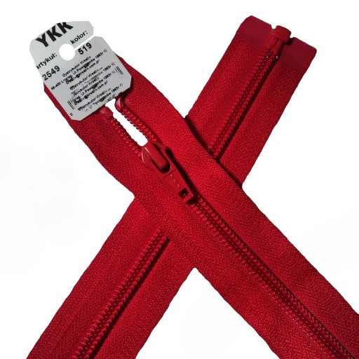 YKK zips, deliaci zips 55cm 519