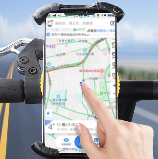 Držiak telefónu na riadidlá motocykla