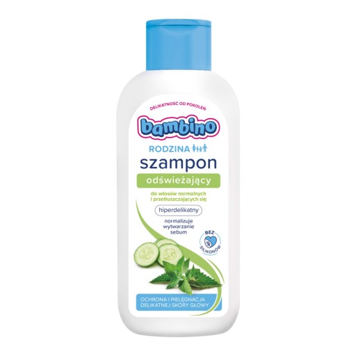 BAMBINO FAMILY ŠAMPÓN NA VLASY 400ML OSVEŽUJÚCI