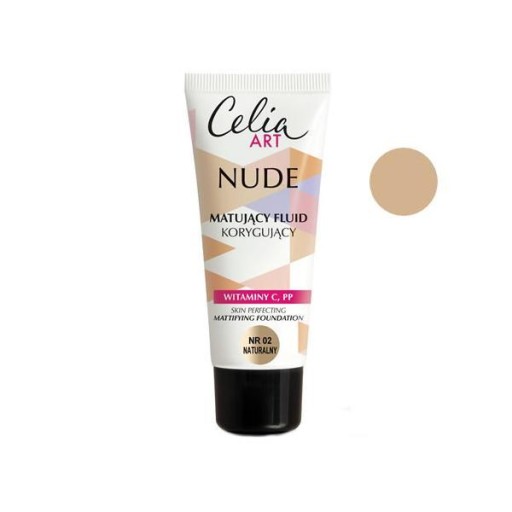 Celia Art Nude Fluid Mattifying face base 02