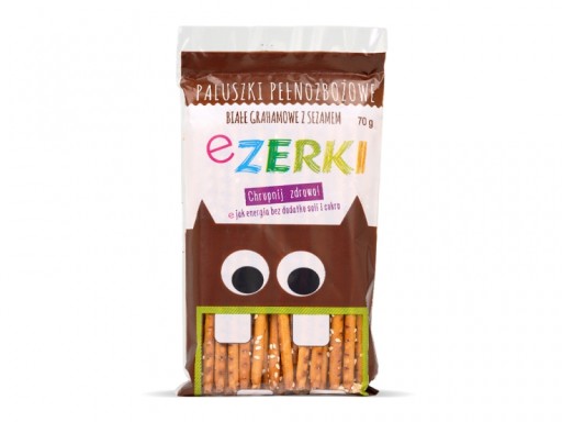 Ezerki sezamové tyčinky 70g hnedé