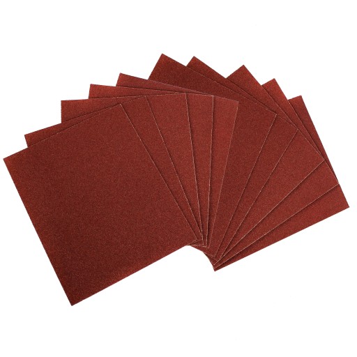 List brúsneho papiera 230x280 mm gr 240 - 10 ks