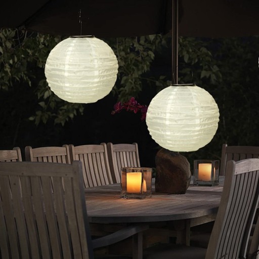 Solárne LED záhradné svietidlo Lampáš Lampión ORIGAMI 20cm