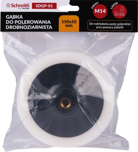 Jemnozrnná leštiaci špongia 150x50mm Schmith