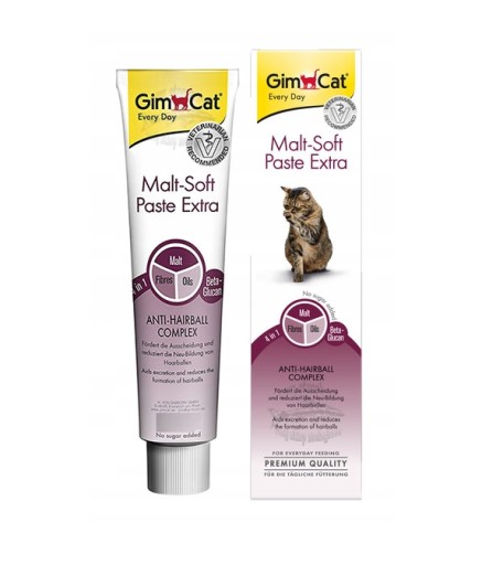 GIMCAT Malt-Soft Paste Extra 100g odmrazovacia pasta pre mačky