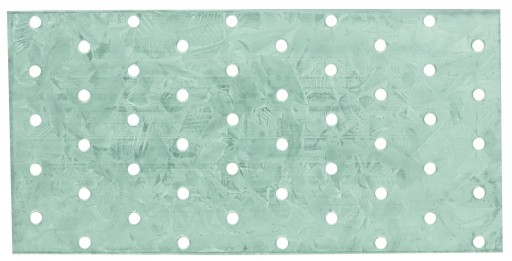 Dierovaný plech 80x260x2 mm
