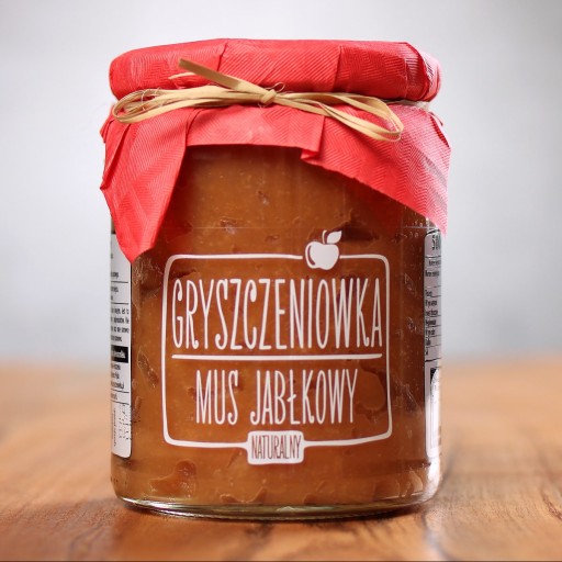 Jablková omáčka 500 g Gryszczeniówka BEZ PRIDANÉHO CUKRU