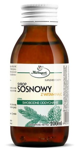 Herbapol Kraków Borovicový sirup s vitamínom C 100 ml