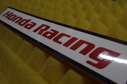 NÁLEPKA HONDA RACING HRC 19,5 x 3 cm
