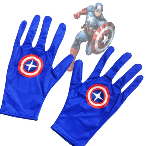 Súprava kapitánskych rukavíc Captain America